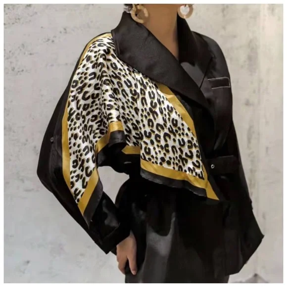 Silk Scarf Jacket The Ashaunty - Picture 3 of 9